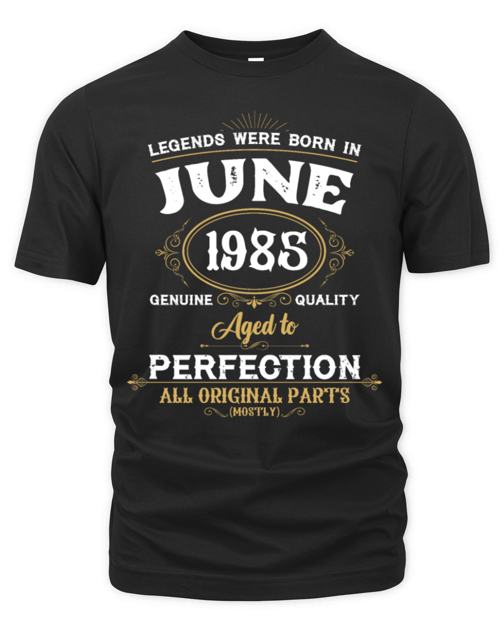 Legends Were Born In June 1972 Organic Unisex T-shirt