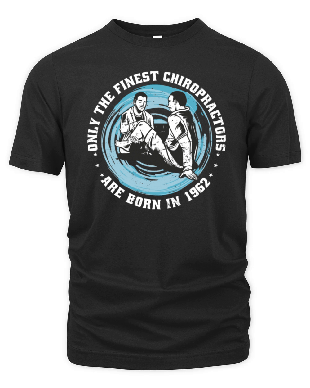 Physiotherapy born in 1962 Vintage Birthday Organic Unisex T-shirt