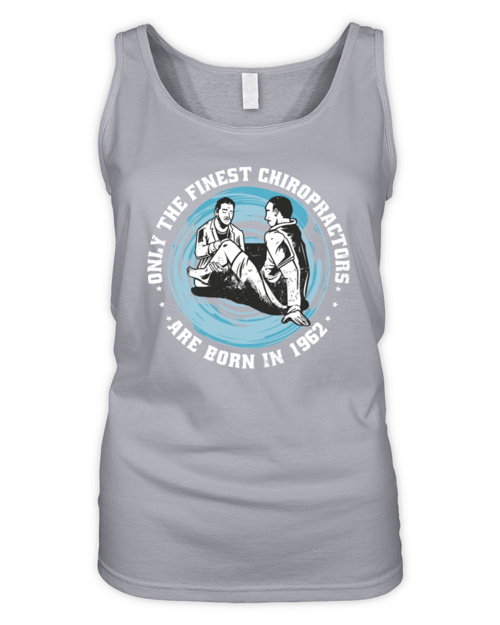Physiotherapy born in 1962 Vintage Birthday Organic Women's Tank Top