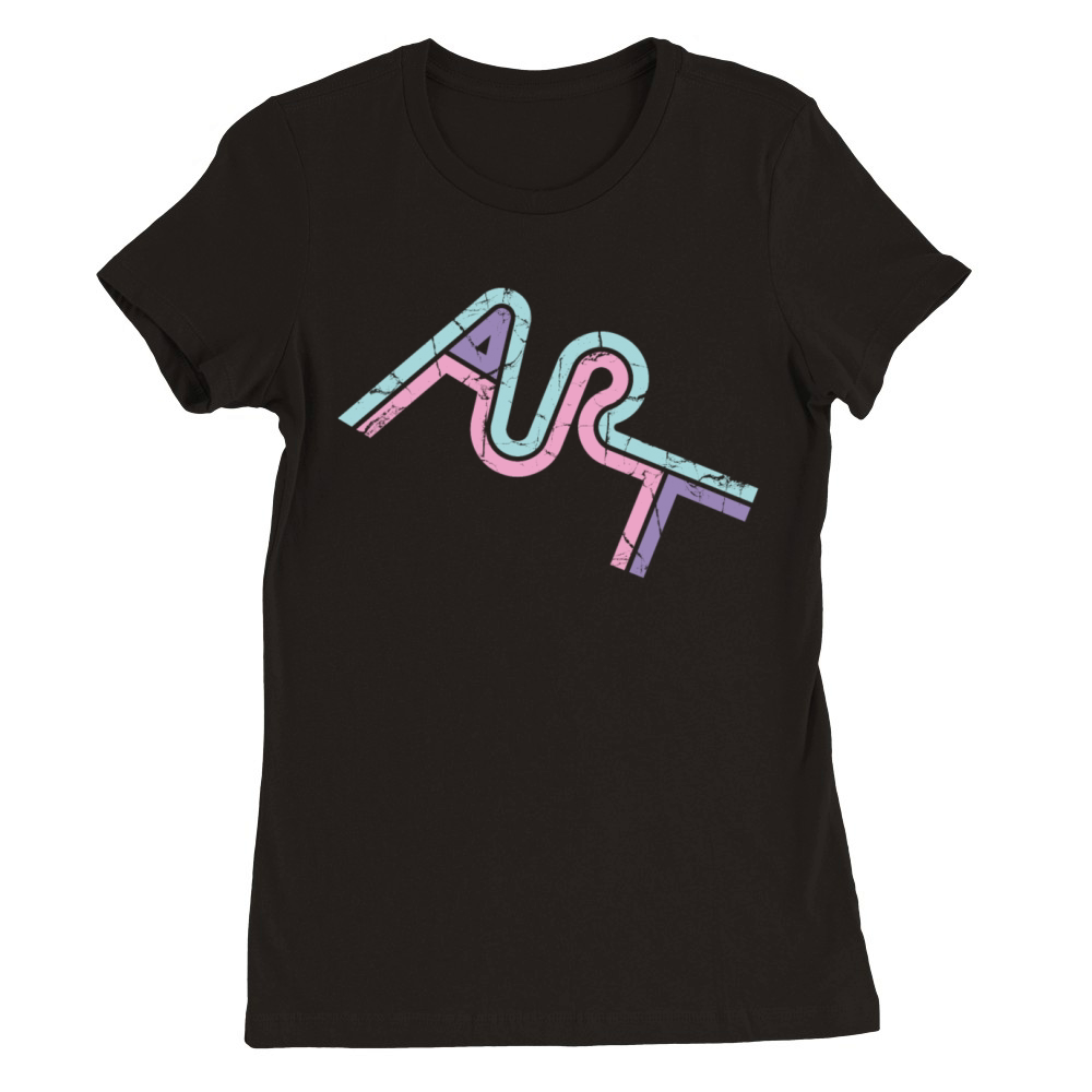 art Premium Womens Crewneck T-shirt