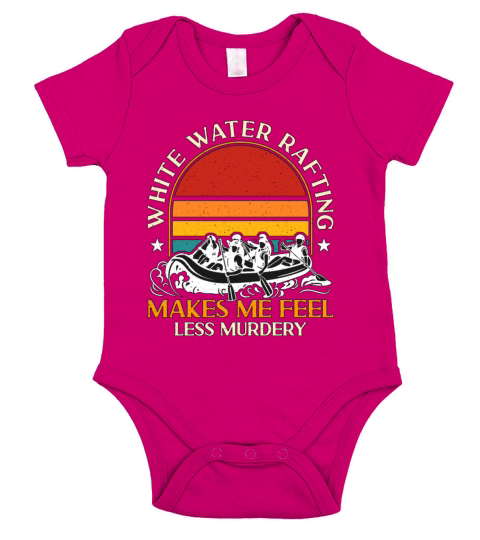 Rafting White Water Rafting Makes Me Water Sports Short Sleeve Baby One-Piece