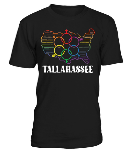 Tallahassee Pride Month Pride Flag LGBT Community T-Shirt Unisex