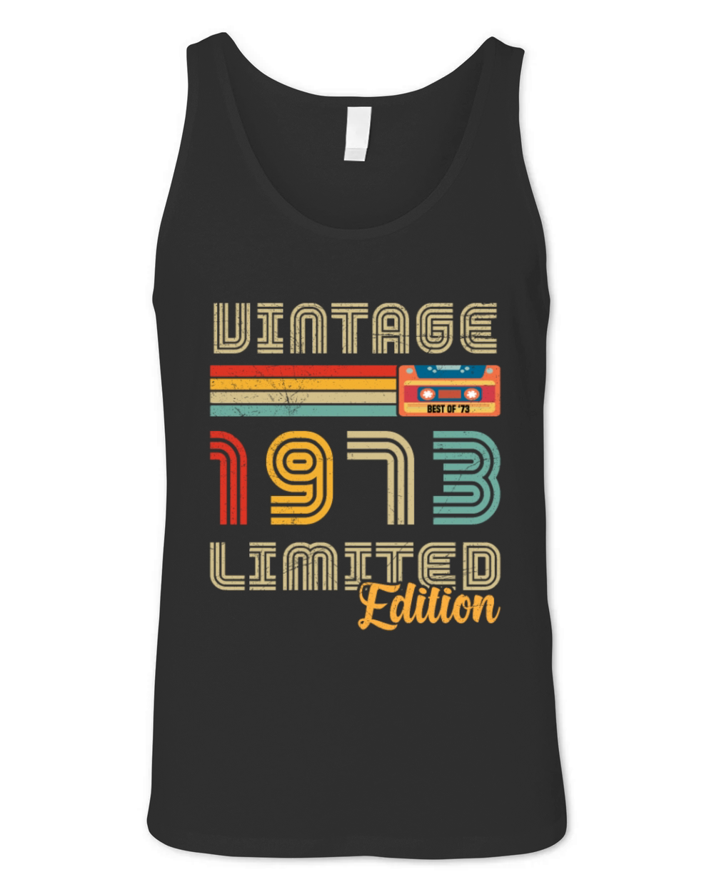 1973 original birthday Unisex Jersey Tank