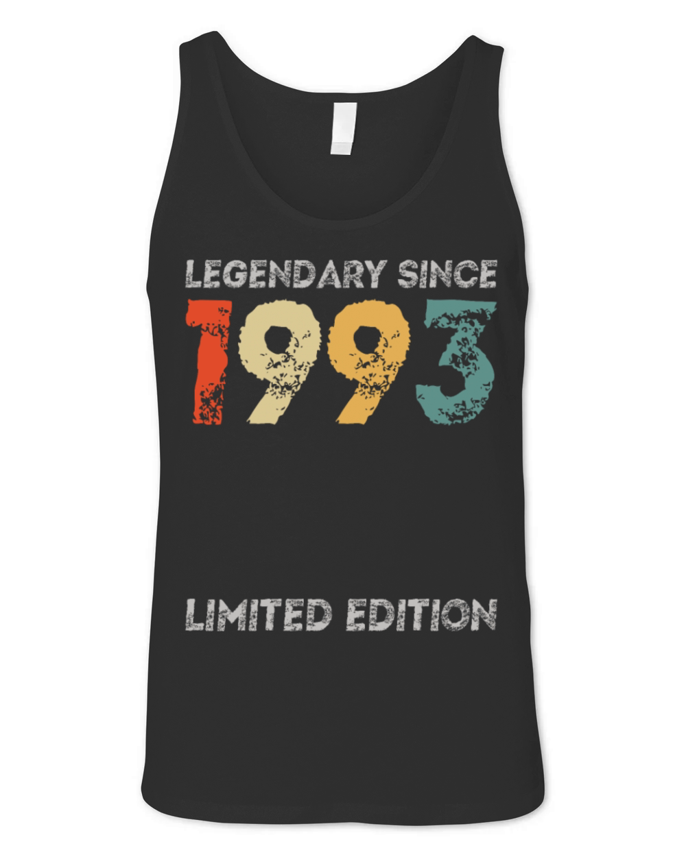30th Birthday Legendary Since 1993 vintage Unisex Jersey Tank