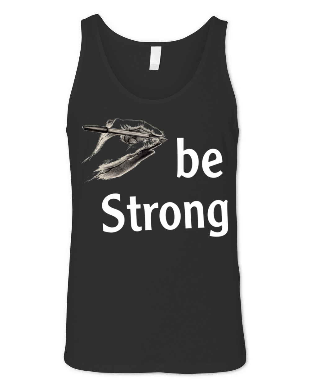 be Strong Unisex Jersey Tank
