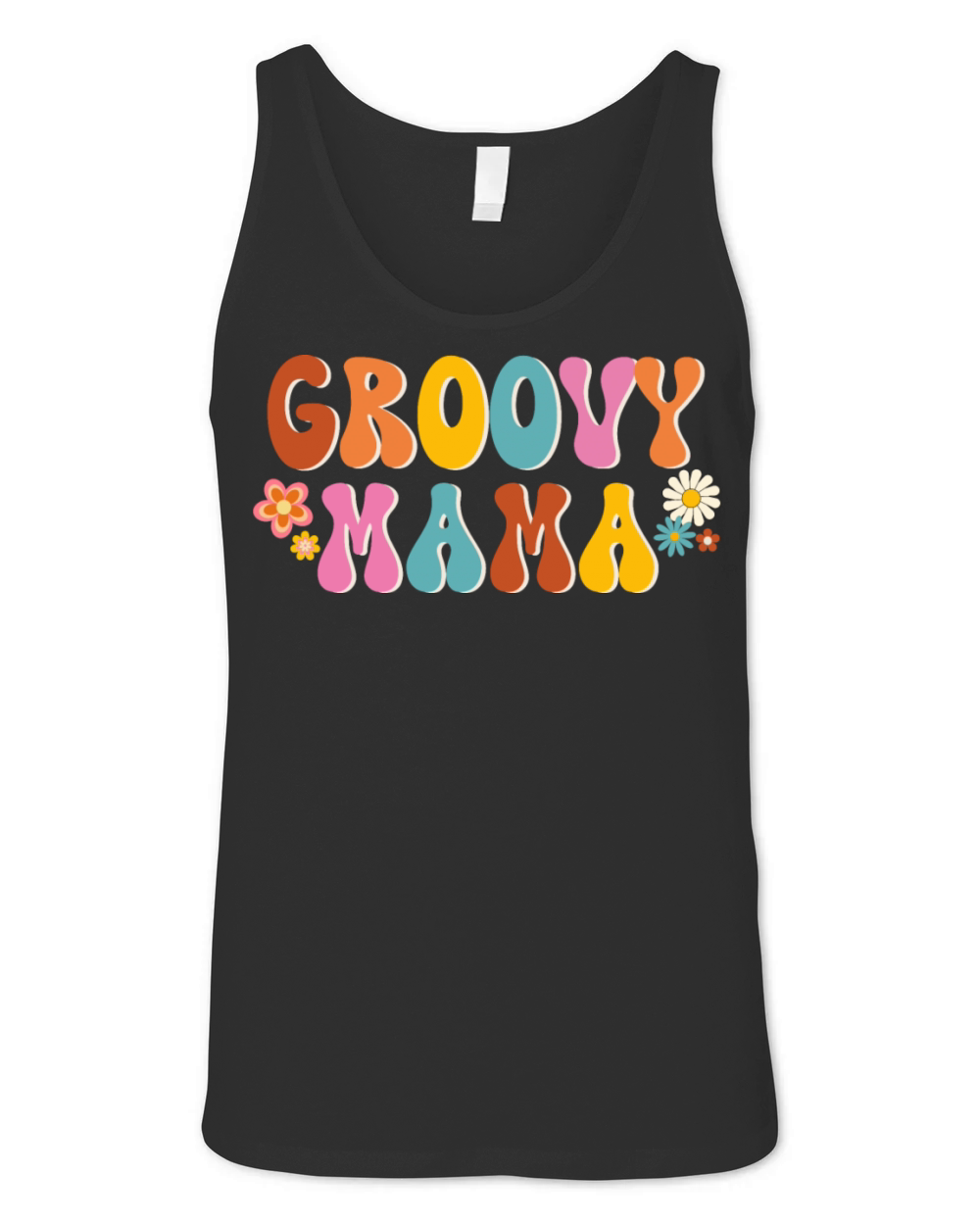 Groovy Mama Vintage Unisex Jersey Tank