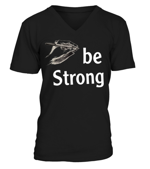 be Strong V-Neck T-shirt
