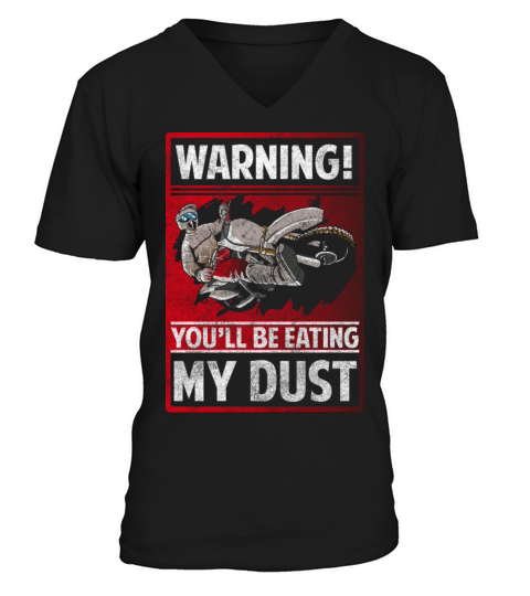 Mountain Bike Motocross V-Neck T-shirt