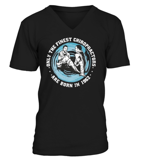 Physiotherapy born in 1962 Vintage Birthday V-Neck T-shirt