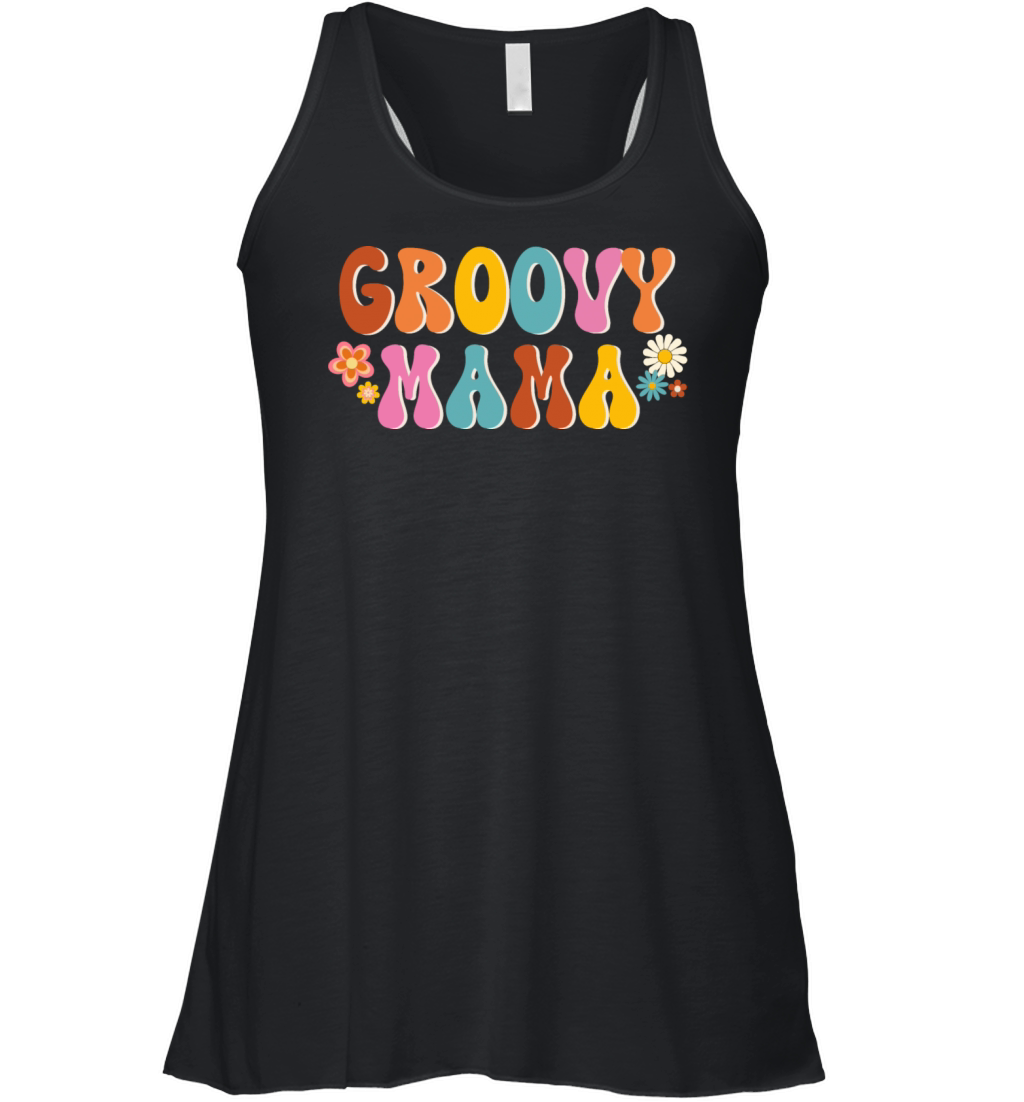 Groovy Mama Vintage Women's Flowy Tank Top
