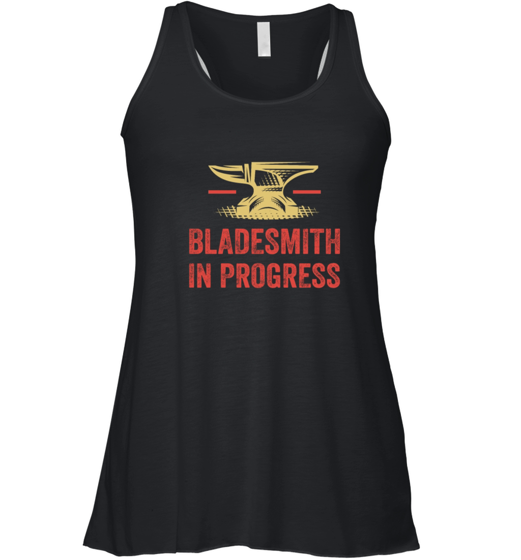 Hammer Blacksmith In Progress Anvil Women's Flowy Tank Top