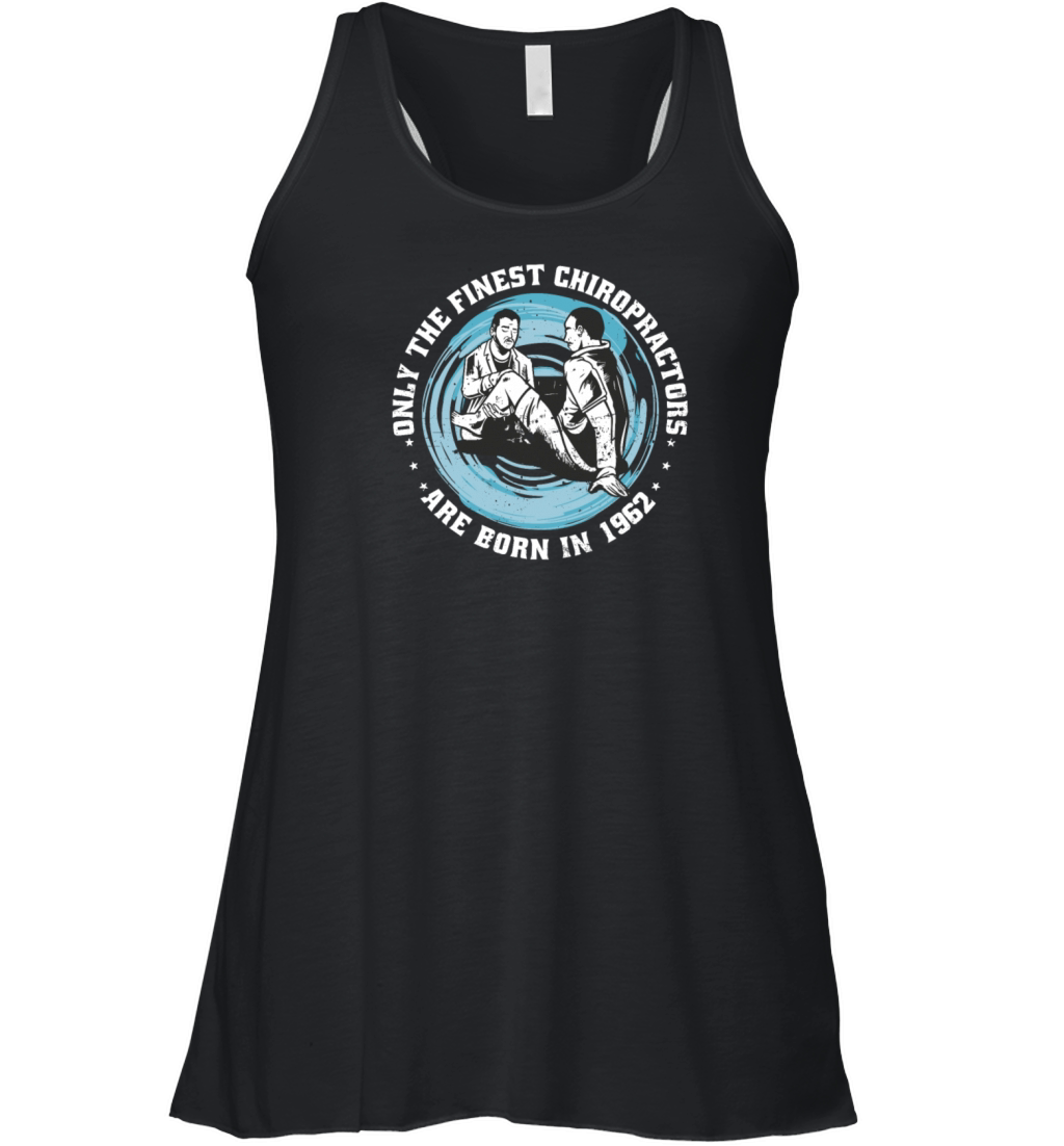 Physiotherapy born in 1962 Vintage Birthday Women's Flowy Tank Top