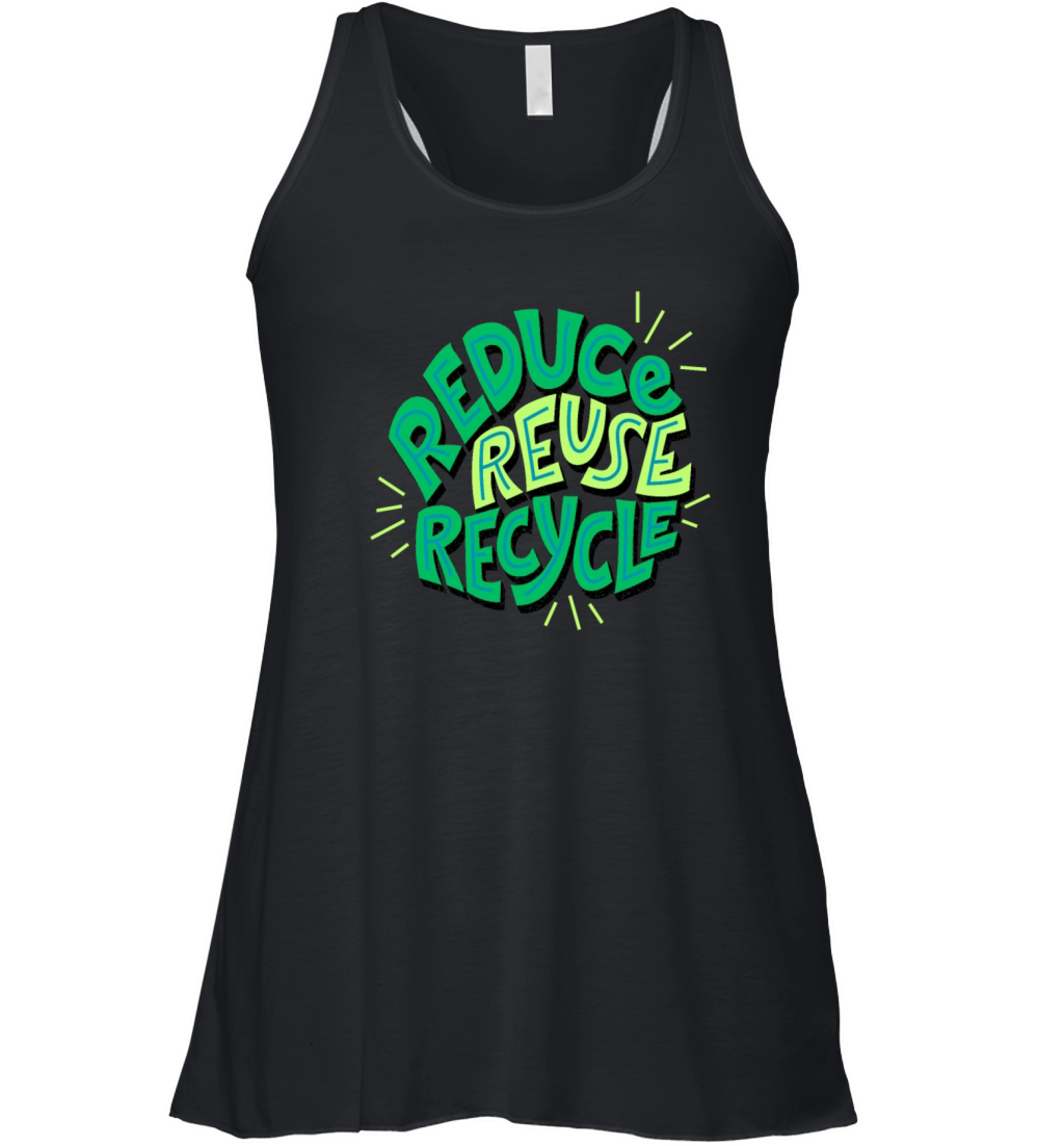 reduce reuse recycle Women's Flowy Tank Top