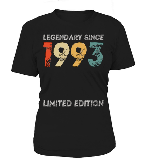 30th Birthday Legendary Since 1993 vintage Women's T-Shirt