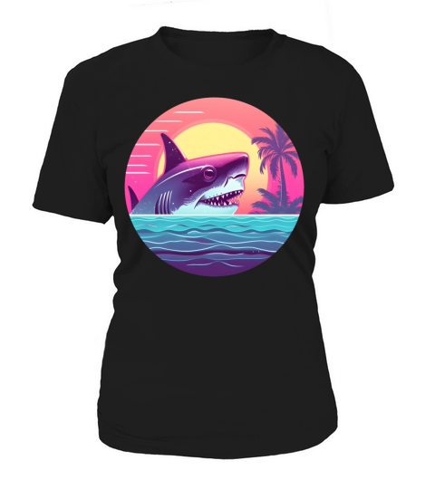Vintage Shark Lovers Women's T-Shirt