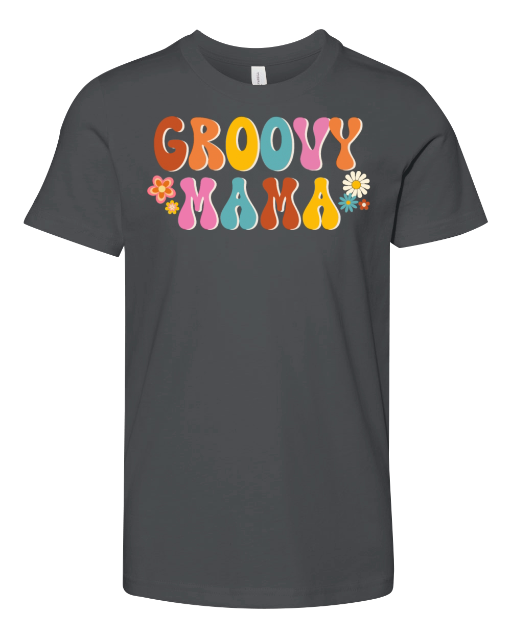 Groovy Mama Vintage Youth Unisex Jersey Tee