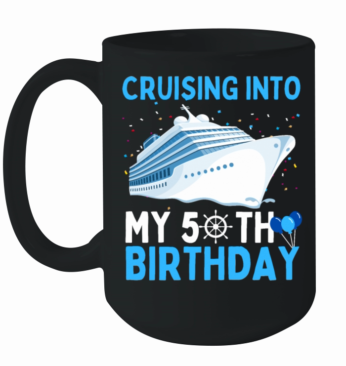 cruising into my 50th birthday 50 Year Old Cruise Ceramic Mug