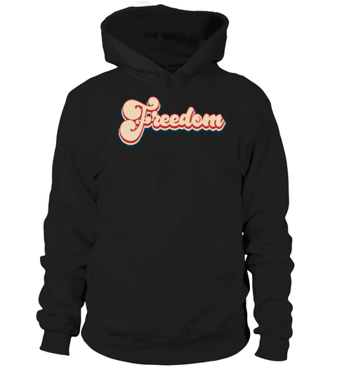 Freedom Patriotic 4th of July Vintage Hoodie Unisex
