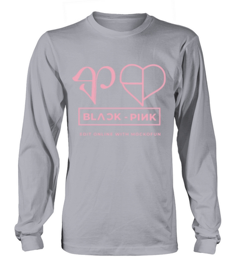 RETROBLACK PINK FUNNY Long sleeved Unisex