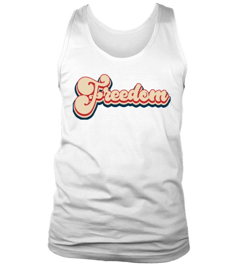 Freedom Patriotic 4th of July Vintage Tank Top Unisex