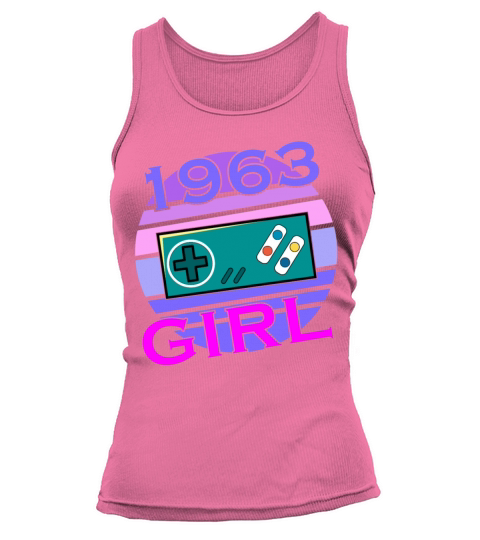 Level 60 Unlocked Awesome since 1963 Funny Gamer Tank top Woman