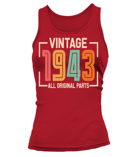 Vintage 1943 All Original Parts Tank top Woman