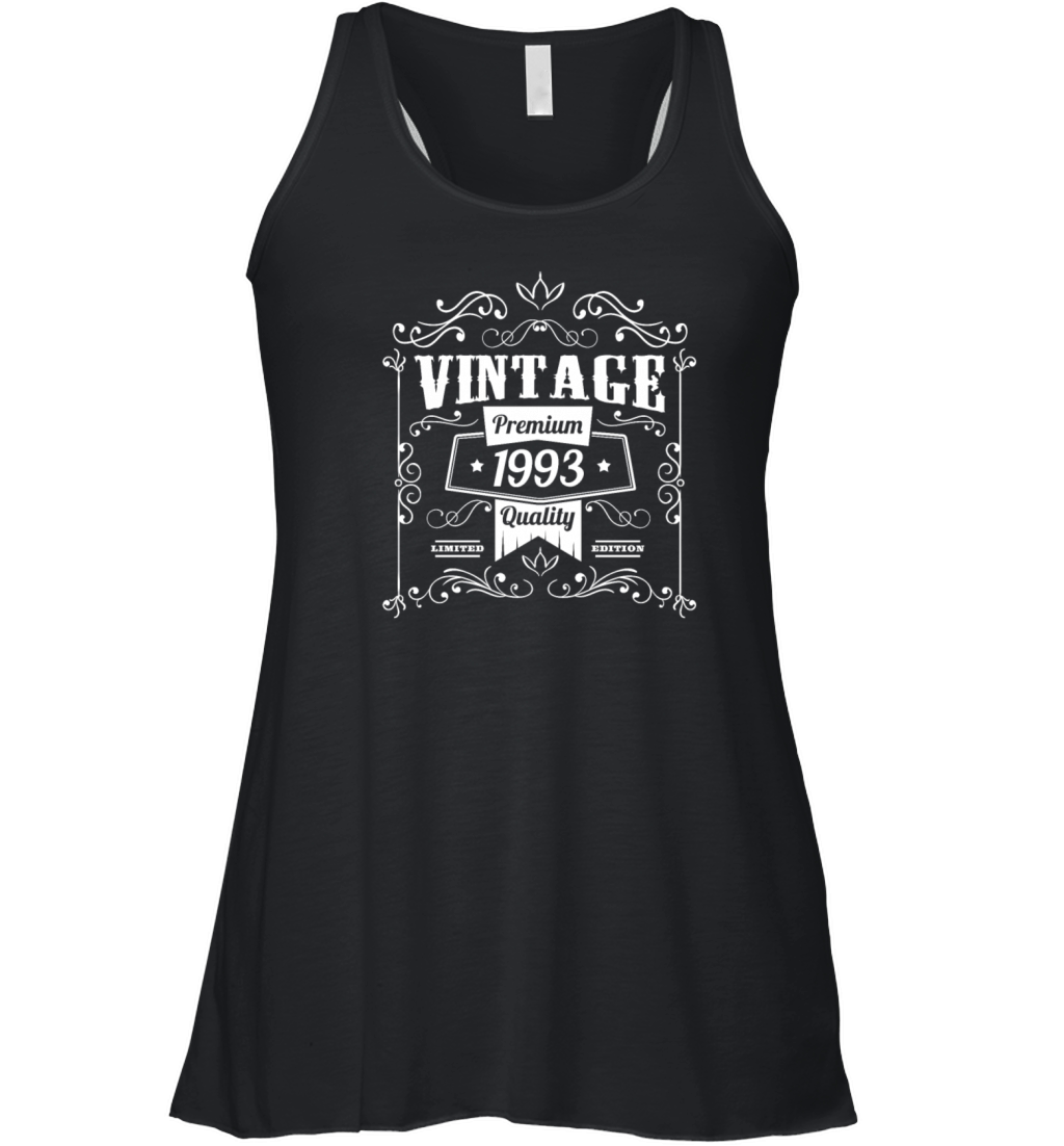 1993 Birthday 30th Birthday Vintage Sayings Women's Flowy Tank Top