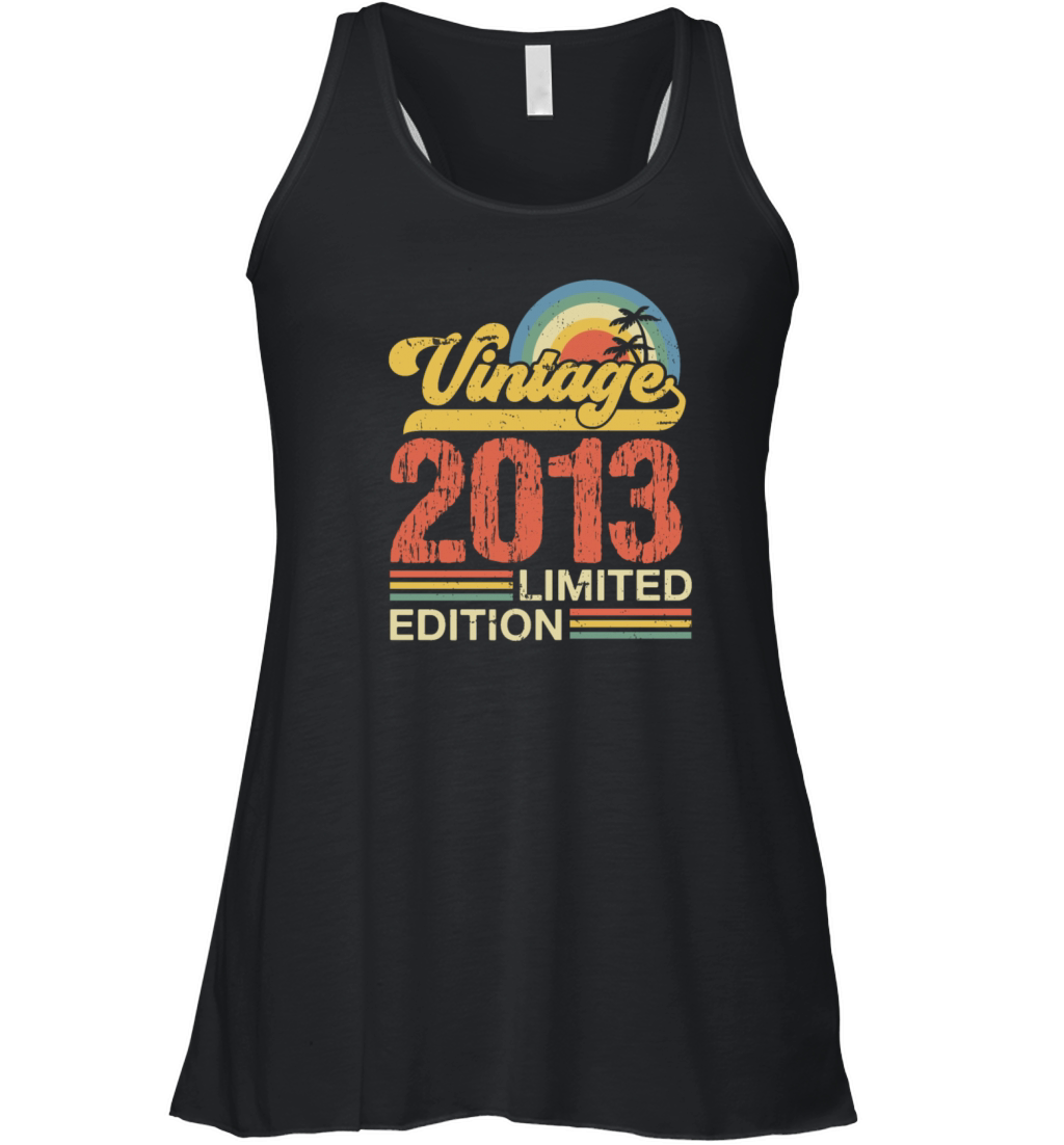 Retro Vintage 2013 Limited Edition Women's Flowy Tank Top