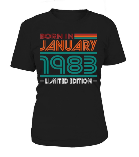 40th birthday january 1983 born in 1983 Women's T-Shirt
