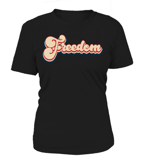 Freedom Patriotic 4th of July Vintage Women's T-Shirt