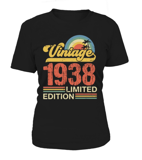 Retro Vintage 1938 Limited Edition Women's T-Shirt