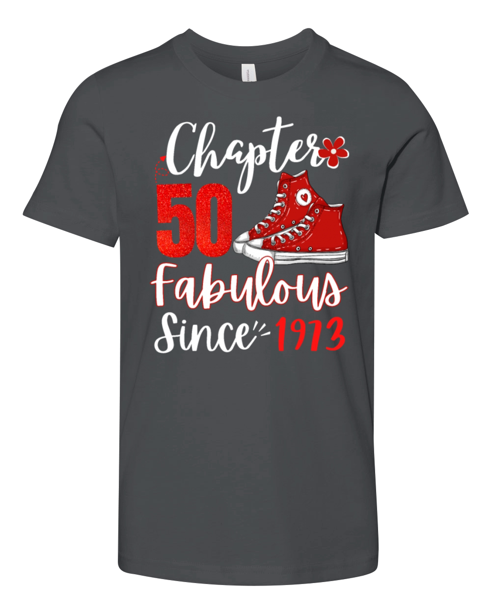 Chapter 50 Fabulous Since 1973 Woman Birthday Born Youth Unisex Jersey Tee