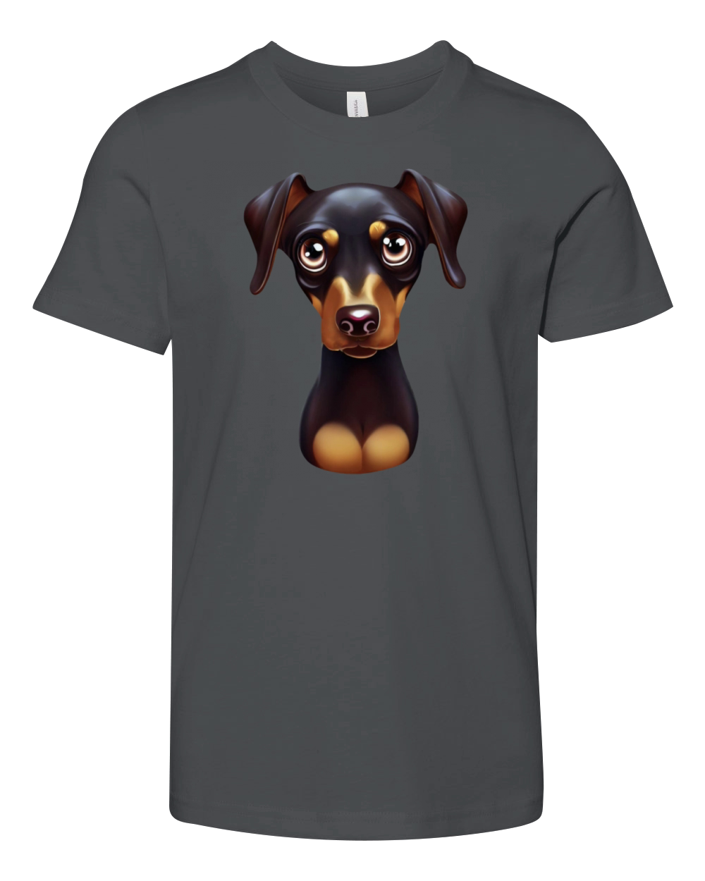 Fur-endly Doberman Youth Unisex Jersey Tee