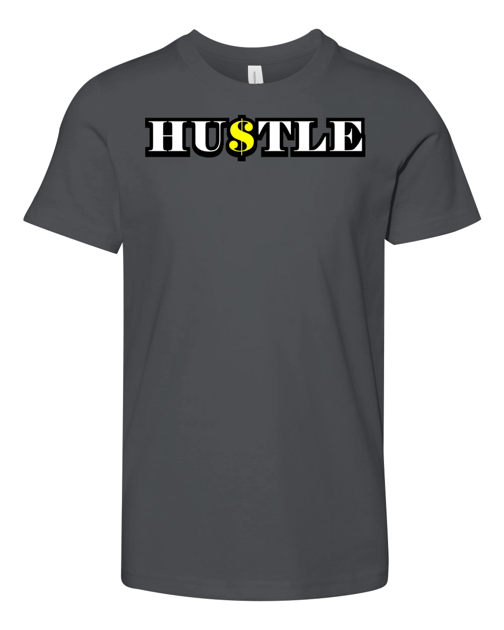Hustle Quote Youth Unisex Jersey Tee