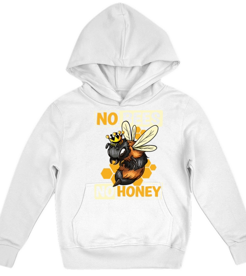 Honey Bee Beekeeping Beekeeper Honeybee Apiary Kids Hoodie