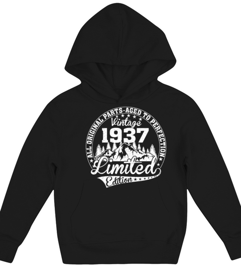 VINTAGE 1937 Kids Hoodie