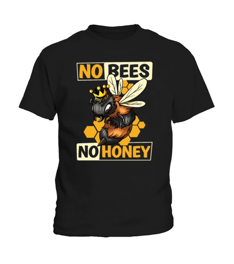 Honey Bee Beekeeping Beekeeper Honeybee Apiary Kids T-Shirt