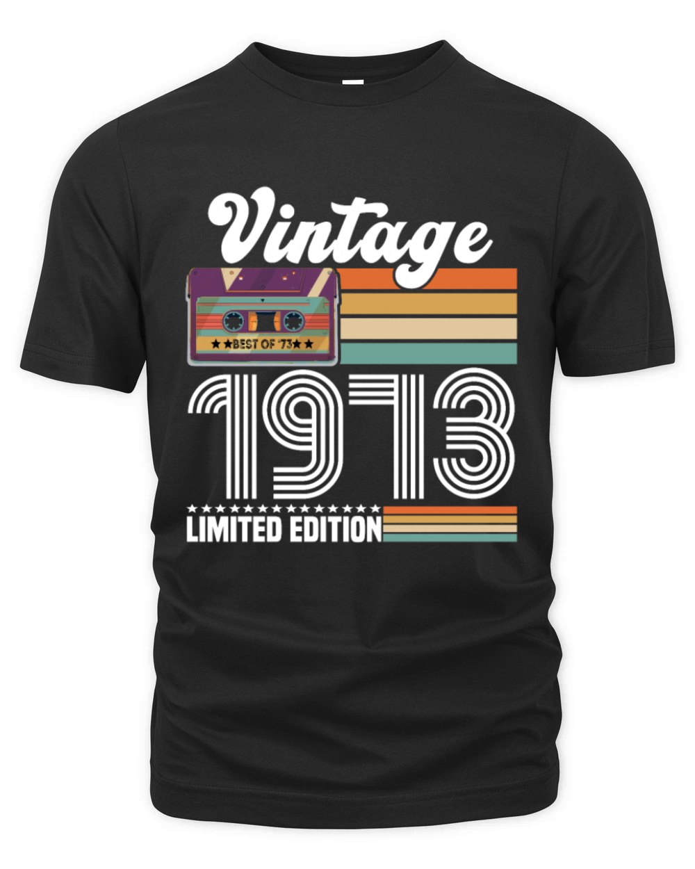 50 Year Old Gifts Vintage 1973 Limited Edition Organic Unisex T-shirt