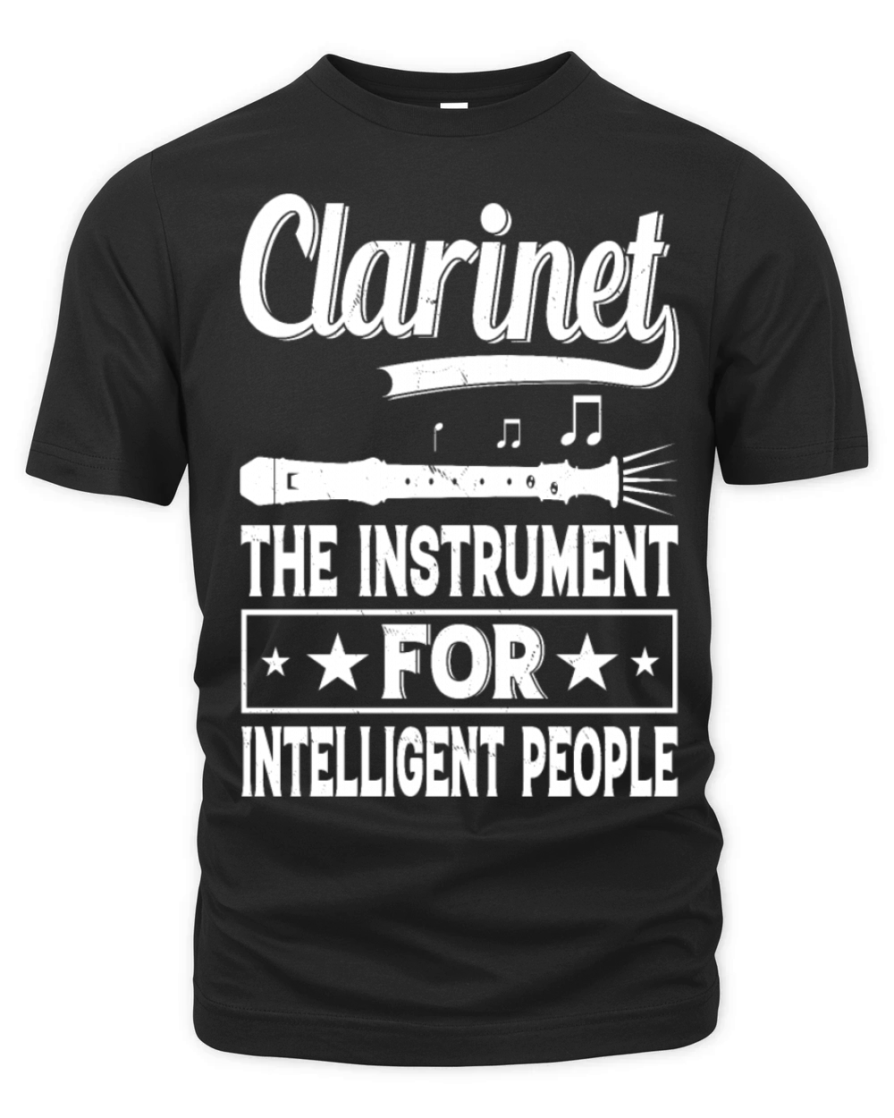Clarinet The Instrument For Intelligent People Organic Unisex T-shirt