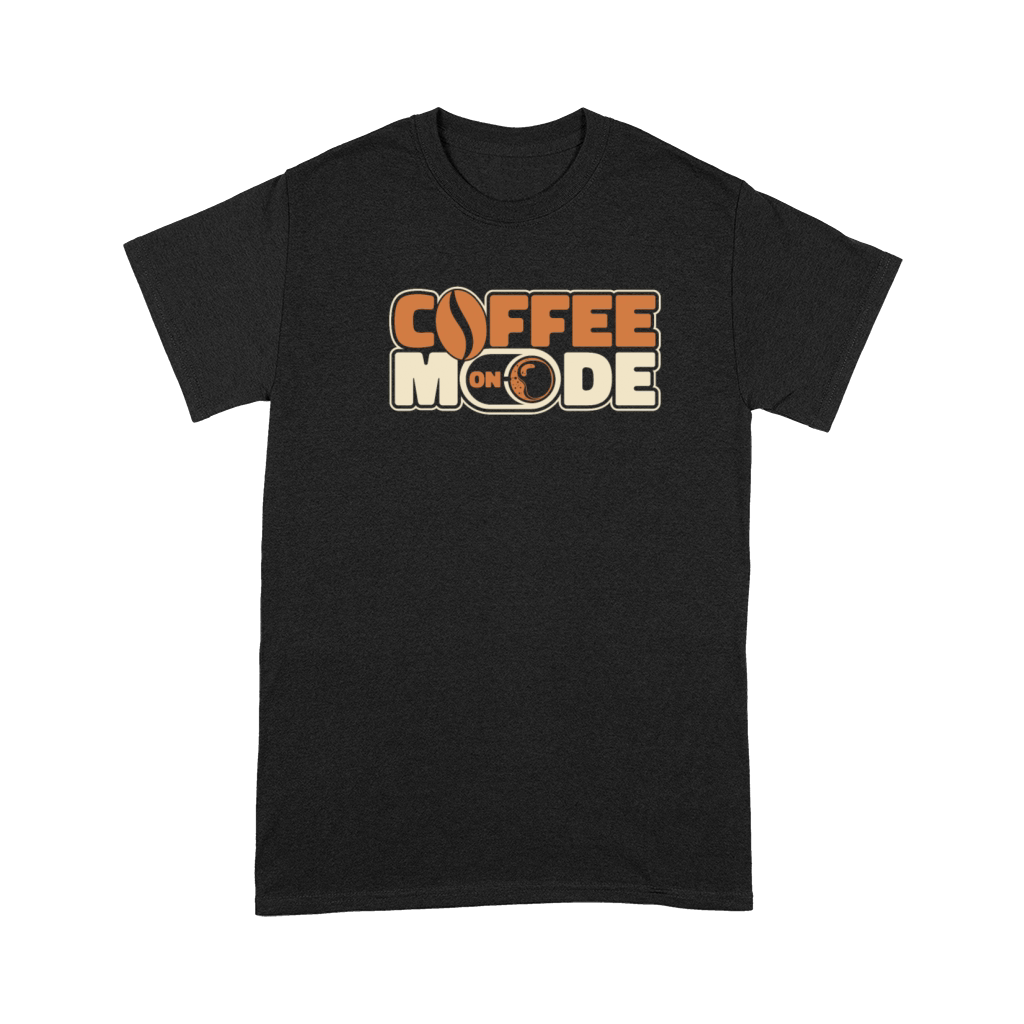 Coffee Mode On Latte Art Barista Queen Coffee Premium T-shirt