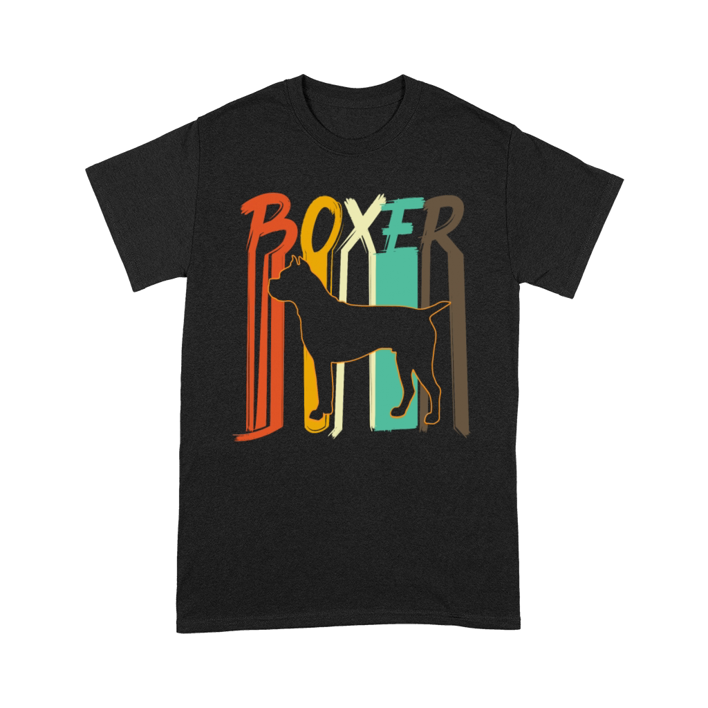 Retro Vintage Boxer Dog Premium T-shirt