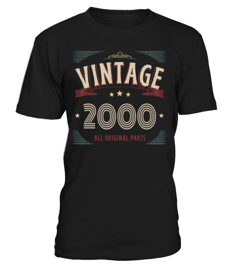 VINTAGE 2000 ALL ORIGINAL PARTS T-Shirt Unisex
