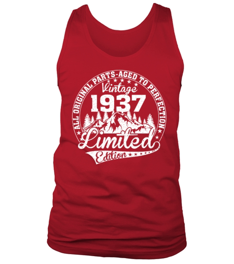 VINTAGE 1937 Tank Top Unisex