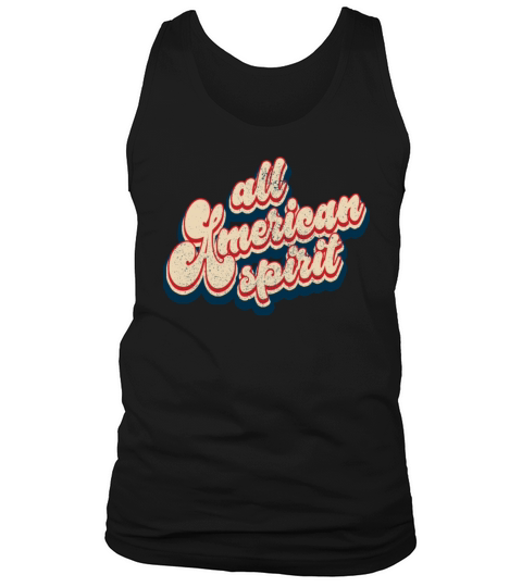 Vintage Classic All American Spirit 4th of July Tank Top Unisex
