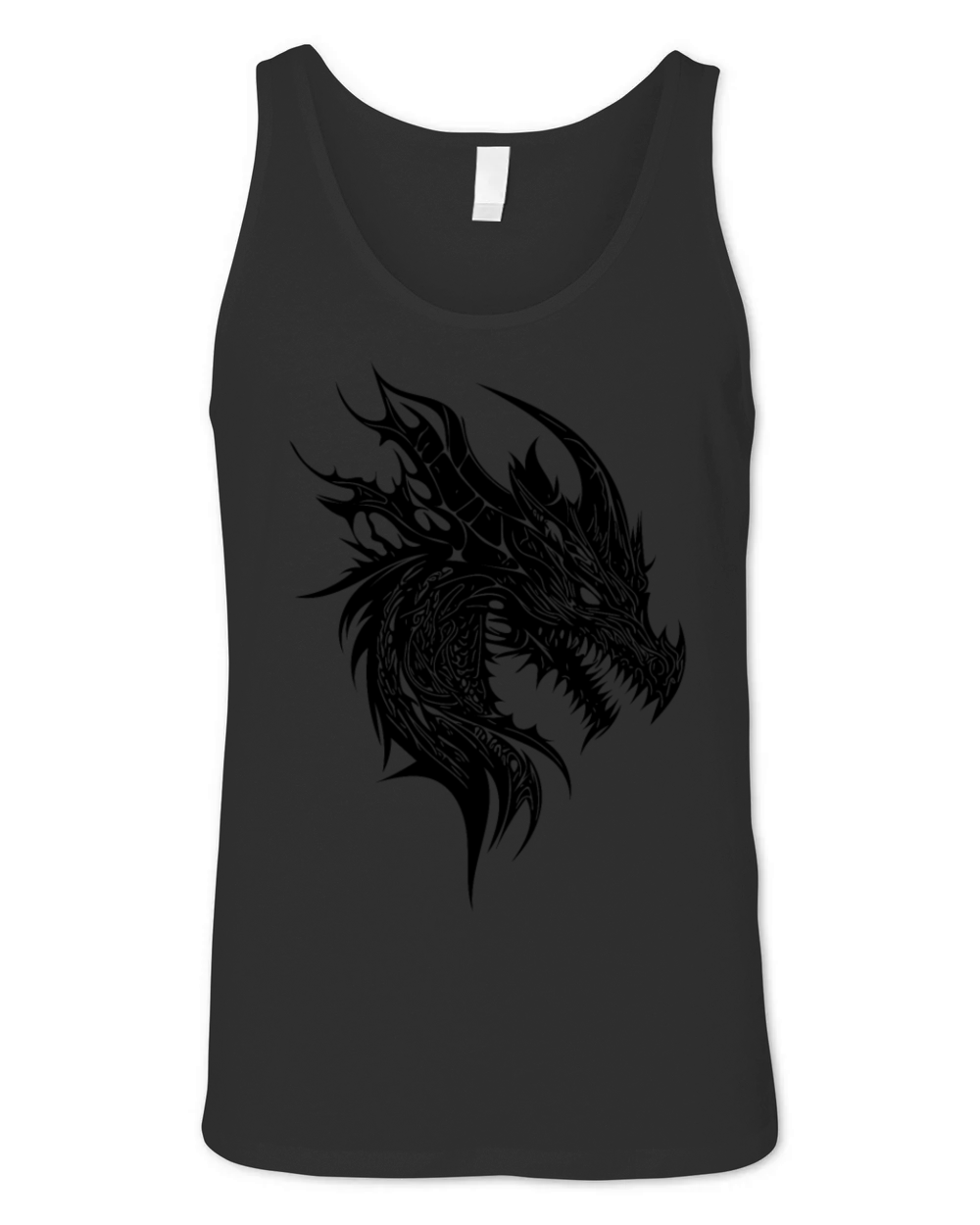 Grim Vintager Dragon In Nature Scale Dress Unisex Jersey Tank