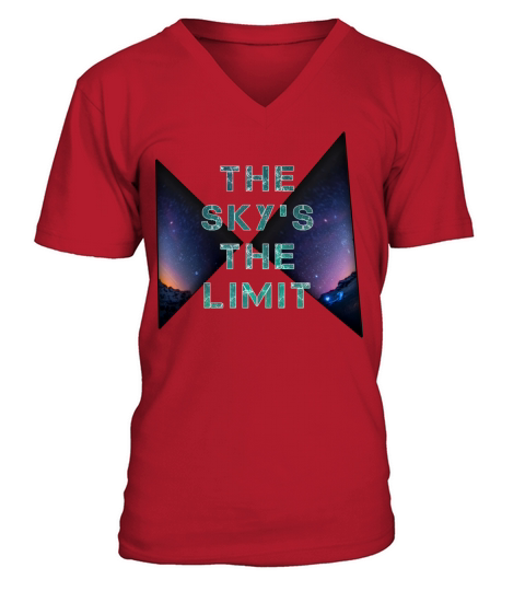 The skys the limit V-Neck T-shirt