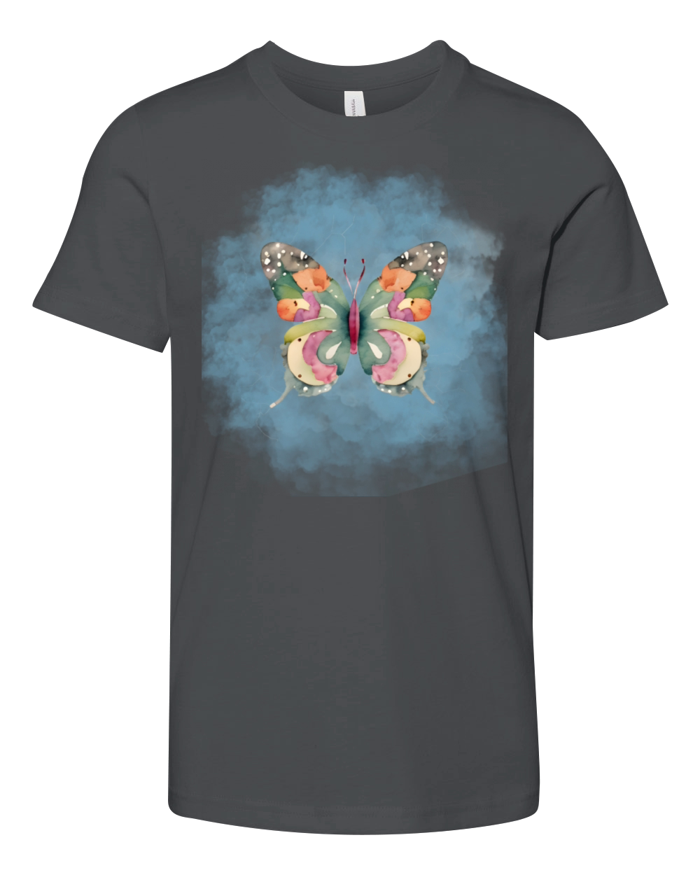 Butterflies pattern Youth Unisex Jersey Tee