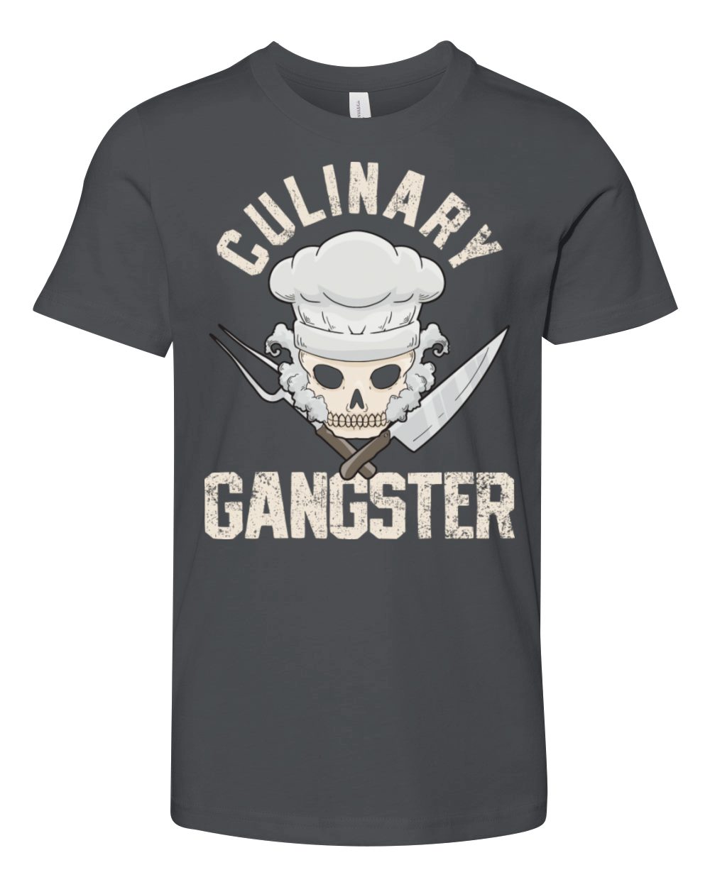 Culinary Chef Cook Vintage Youth Unisex Jersey Tee