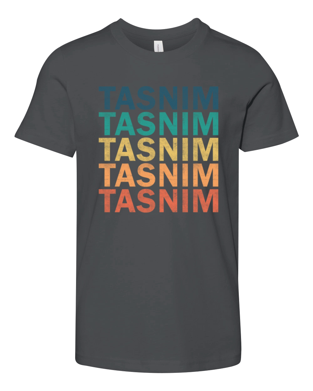 Tasnim Name T Shirt - Tasnim Vintage Retro Name Gi Youth Unisex Jersey Tee