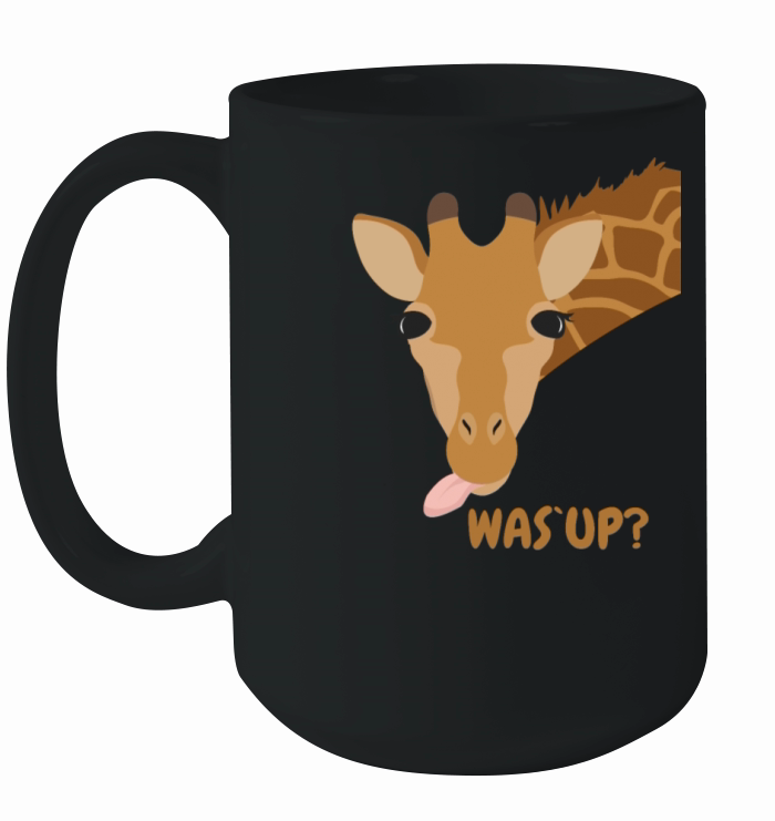 Giraffe T Shirt Funny Graphic Shirt For Women Kids Ceramic Mug